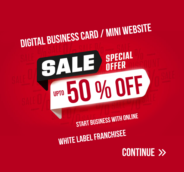bvcd.in offer 50% off on digital business card